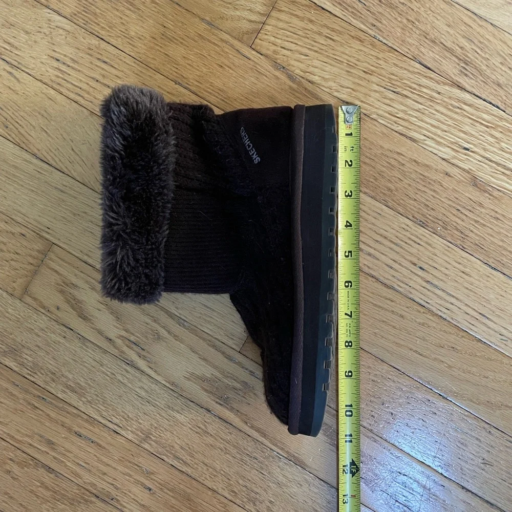 Women's Skechers Sweater Booties Shoes